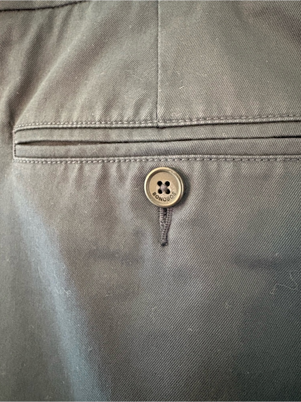 Mens Bononos Monday Slack Dress Pants Weekday Warrior Navy Athletic Fit 40X32 - Picture 6 of 9
